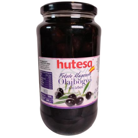 Hutesa | fekete olajbogyó magozott 935 ml