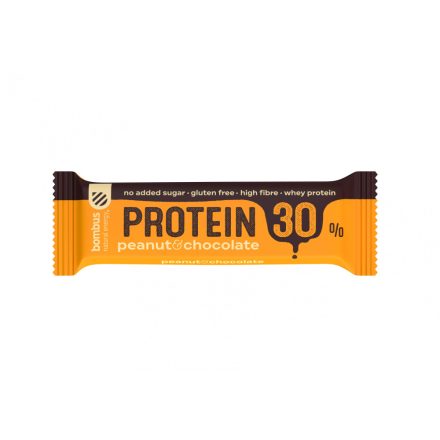 Bombus 30% PROTEIN mogyorós szelet 50g